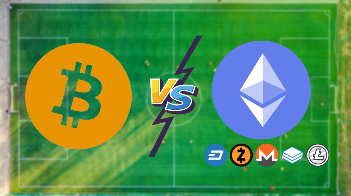 Bitcoin Sportwetten vs andere Kryptowährungen
